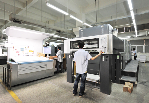 海德堡CP102對開四色機