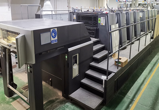 海德堡XL105八色機